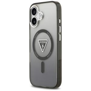 Dėklas Guess IML Gradient Triangle Logo MagSafe Apple iPhone 17 juodos spalvos - Image 2