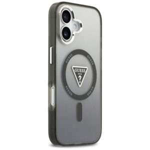 Dėklas Guess IML Gradient Triangle Logo MagSafe Apple iPhone 17 juodos spalvos - Image 4