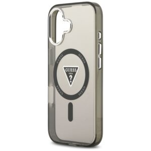 Dėklas Guess IML Gradient Triangle Logo MagSafe Apple iPhone 17 juodos spalvos - Image 6