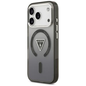 Dėklas Guess IML Gradient Triangle Logo MagSafe Apple iPhone 17 Pro juodos spalvos - Image 2