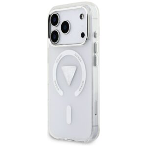 Dėklas Guess IML Gradient Triangle Logo MagSafe Apple iPhone 17 Pro skaidrus - Image 2
