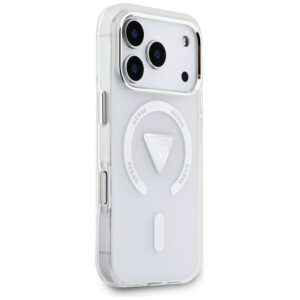 Dėklas Guess IML Gradient Triangle Logo MagSafe Apple iPhone 17 Pro skaidrus - Image 4