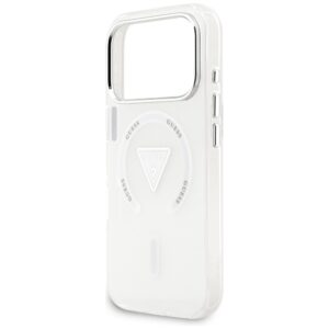 Dėklas Guess IML Gradient Triangle Logo MagSafe Apple iPhone 17 Pro skaidrus - Image 6