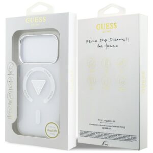Dėklas Guess IML Gradient Triangle Logo MagSafe Apple iPhone 17 Pro skaidrus - Image 8