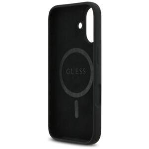 Dėklas Guess Silicone Triangle Logo MagSafe Apple iPhone 17 juodos spalvos - Image 7