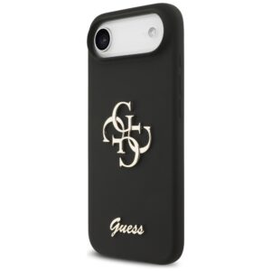 Guess Silicone Big 4G Script dėklas skirtas Apple iPhone Air juodos spalvos - Image 2
