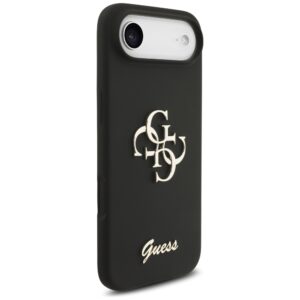 Guess Silicone Big 4G Script dėklas skirtas Apple iPhone Air juodos spalvos - Image 4