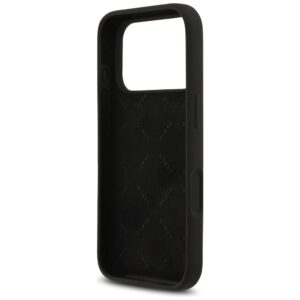 Guess Silicone Big 4G Script dėklas skirtas Apple iPhone 17 Pro juodos spalvos - Image 7