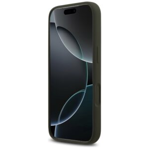 Guess Silicone Big 4G Script dėklas skirtas Apple iPhone 17 Pro khaki - Image 5