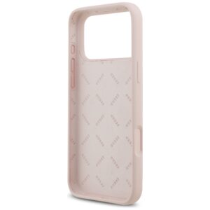 Guess Silicone Big 4G Script Dėklas Apple iPhone 17 Pro Max rožinės spalvos - Image 7