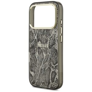 Guess Python Pattern MagSafe dėklas Apple iPhone 17 Pro juodos spalvos - Image 6