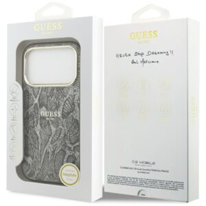 Guess Python Pattern MagSafe dėklas Apple iPhone 17 Pro juodos spalvos - Image 8