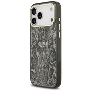 Guess Python Pattern MagSafe dėklas Apple iPhone 17 Pro Max juodos spalvos - Image 2