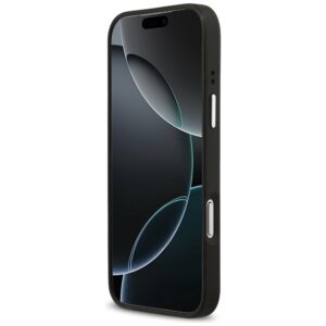 Dėklas Guess Grained Big 4G Classic Logo Apple iPhone 17 Pro Max juodos spalvos - Image 5