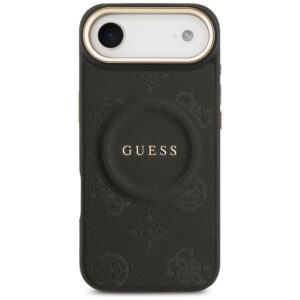 Dėklas Guess Peony Hot Stamp MagSafe Apple iPhone Air juodos spalvos - Image 3