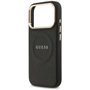 Dėklas Guess Peony Hot Stamp MagSafe Apple iPhone 17 Pro juodos spalvos - Image 6