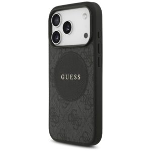 Dėklas Guess 4G Circle Classic Logo MagSafe Apple iPhone 17 Pro juodos spalvos - Image 2