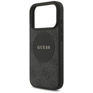 Dėklas Guess 4G Circle Classic Logo MagSafe Apple iPhone 17 Pro juodos spalvos - Image 6
