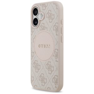 Dėklas Guess 4G Circle Classic Logo MagSafe Apple iPhone 17 rožinės spalvos - Image 2
