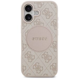Dėklas Guess 4G Circle Classic Logo MagSafe Apple iPhone 17 rožinės spalvos - Image 3