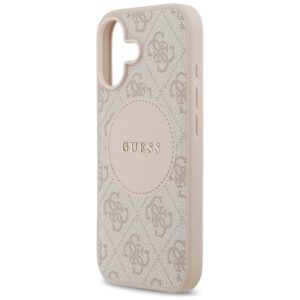 Dėklas Guess 4G Circle Classic Logo MagSafe Apple iPhone 17 rožinės spalvos - Image 6