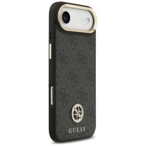 Dėklas Guess 4G Strass Logo MagSafe Apple iPhone Air juodos spalvos - Image 4