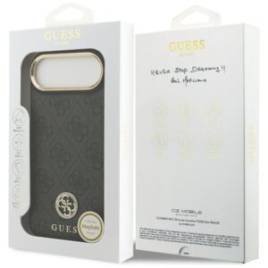 Dėklas Guess 4G Strass Logo MagSafe Apple iPhone Air juodos spalvos - Image 8