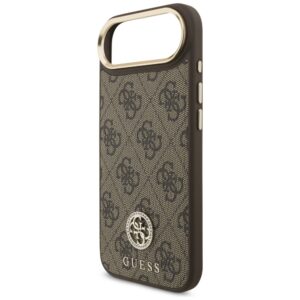 Dėklas Guess 4G Strass Logo MagSafe Apple iPhone Air rudos spalvos - Image 6