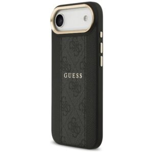 Dėklas Guess 4G Stripe MagSafe Apple iPhone 17 Air juodos spalvos - Image 2