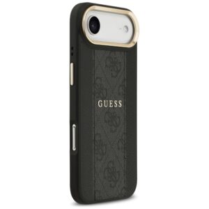 Dėklas Guess 4G Stripe MagSafe Apple iPhone 17 Air juodos spalvos - Image 4