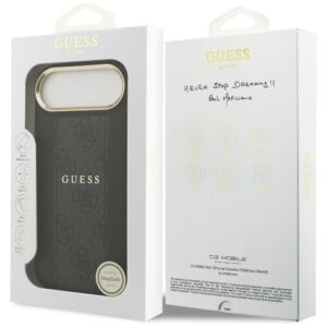 Dėklas Guess 4G Stripe MagSafe Apple iPhone 17 Air juodos spalvos - Image 8