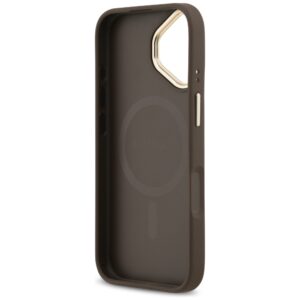 Dėklas Guess 4G Stripe MagSafe Apple iPhone 17 rudos spalvos - Image 7