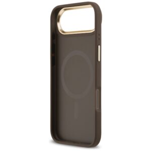 Dėklas Guess 4G Stripe MagSafe Apple iPhone 17 Air rudos spalvos - Image 7