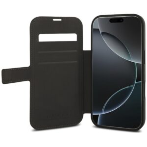 Guess Book 4G Metal Logo Dėklas Apple iPhone 17 Pro rudos spalvos - Image 6