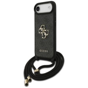 Dėklas Guess 4G Big Logo Cord Stap Crossbody Apple iPhone Air juodos spalvos - Image 2