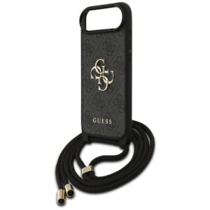 Dėklas Guess 4G Big Logo Cord Stap Crossbody Apple iPhone Air juodos spalvos - Image 5