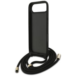 Dėklas Guess 4G Big Logo Cord Stap Crossbody Apple iPhone Air juodos spalvos - Image 6