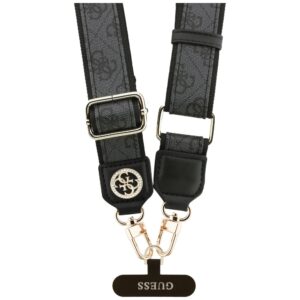 Universal lanyard Guess CBDY 4G Tether Patch Strass Metal Logo juodos spalvos - Image 3
