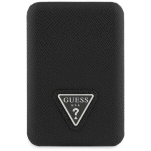Power Bank Guess Grained Triangle 5000mAh 15W USB-C MagSafe Inductive black - Image 2
