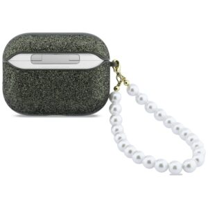 Dėklas Guess Glitter Pearl Strap skirtas AirPods Pro 3 khaki - Image 2