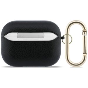 Dėklas Guess Grained Classic Logo Hook skirtas AirPods Pro 3 juodos spalvos - Image 2