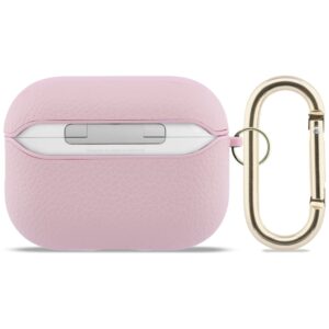 Dėklas Guess Grained Classic Logo Hook skirtas AirPods Pro 3 rožinės spalvos - Image 2