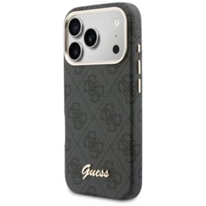 Dėklas Guess 4G Script MagSafe Apple iPhone 17 Pro Max juodos spalvos - Image 2