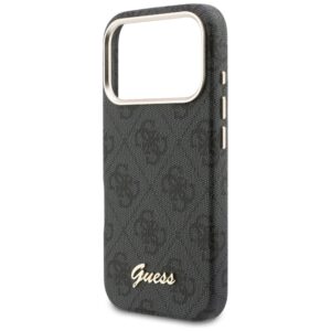 Dėklas Guess 4G Script MagSafe Apple iPhone 17 Pro Max juodos spalvos - Image 6