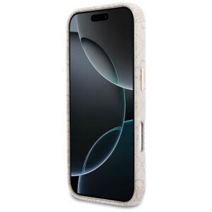 Dėklas Guess 4G Script MagSafe Apple iPhone 17 Pro Max rožinės spalvos - Image 5