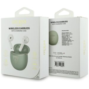 TWS ausinės Guess Gold Line Triangle khaki - Image 6