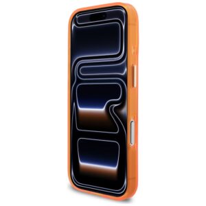 Dėklas Guess IML Script Metal MagSafe Apple iPhone 17 Pro orange - Image 5