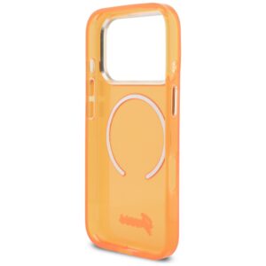 Dėklas Guess IML Script Metal MagSafe Apple iPhone 17 Pro orange - Image 7