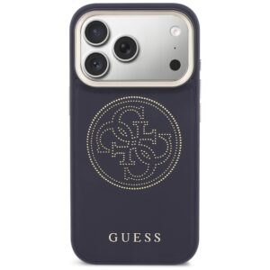 Dėklas Guess Perforated 4G MagSafe Apple iPhone 17 Pro Max blue - Image 3