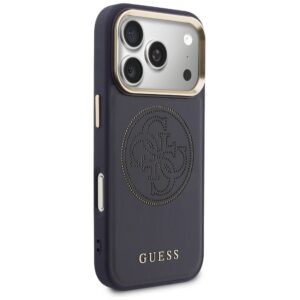 Dėklas Guess Perforated 4G MagSafe Apple iPhone 17 Pro Max blue - Image 4
